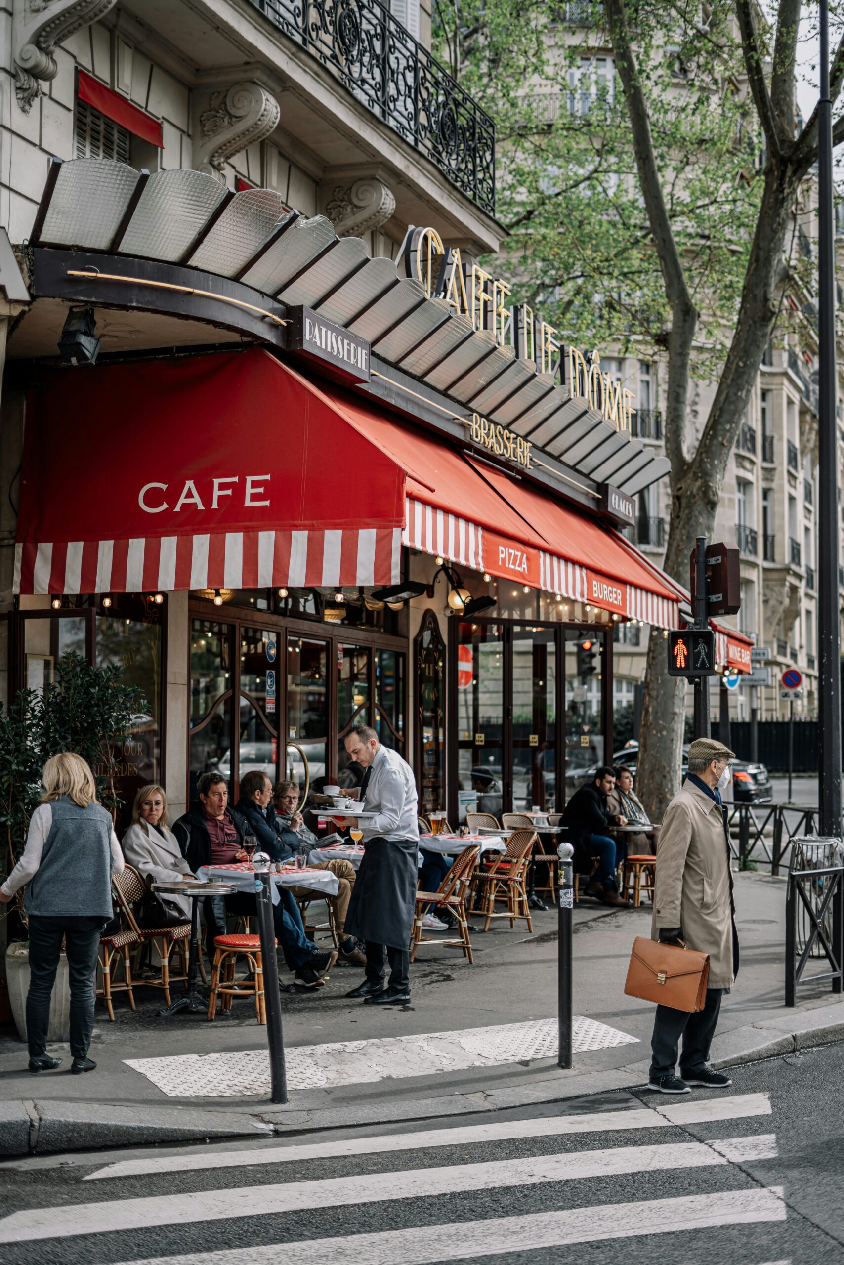 French café terrace and everyday social life after moving abroad