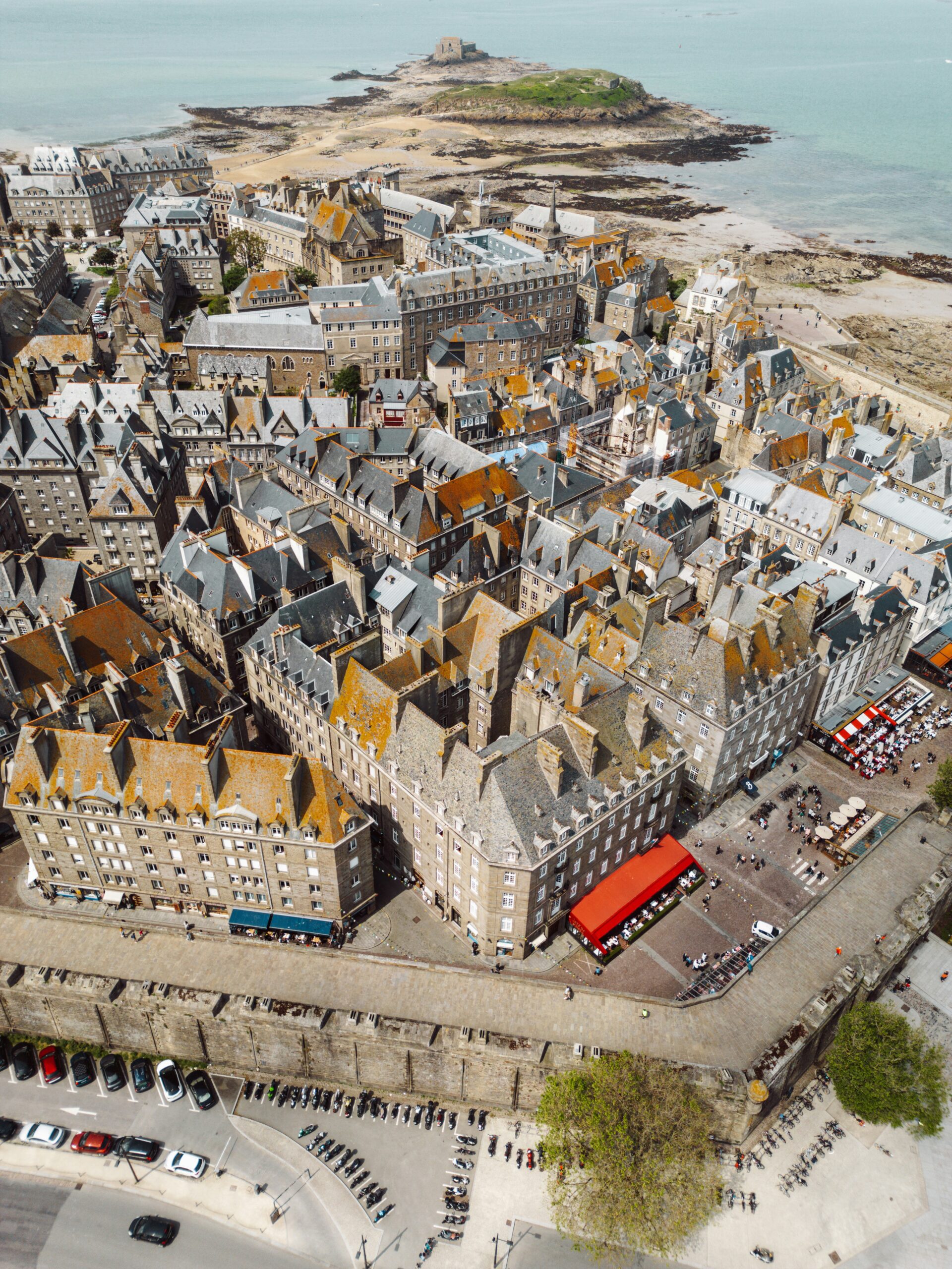 French residential street and housing decision for retirees
