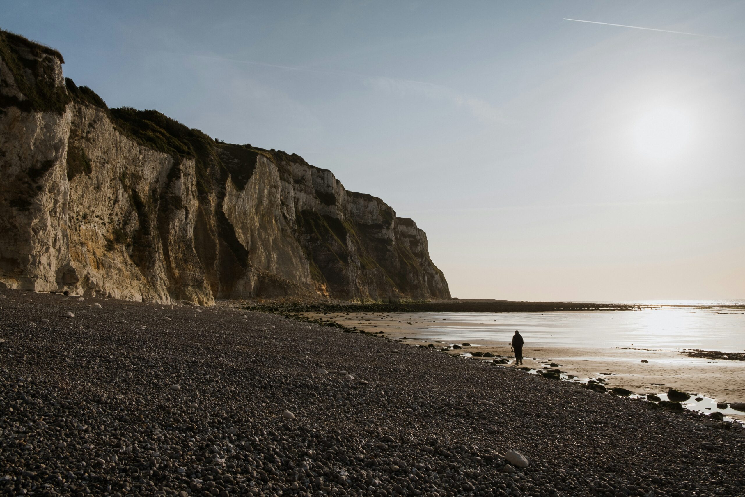 Coastal city living in France