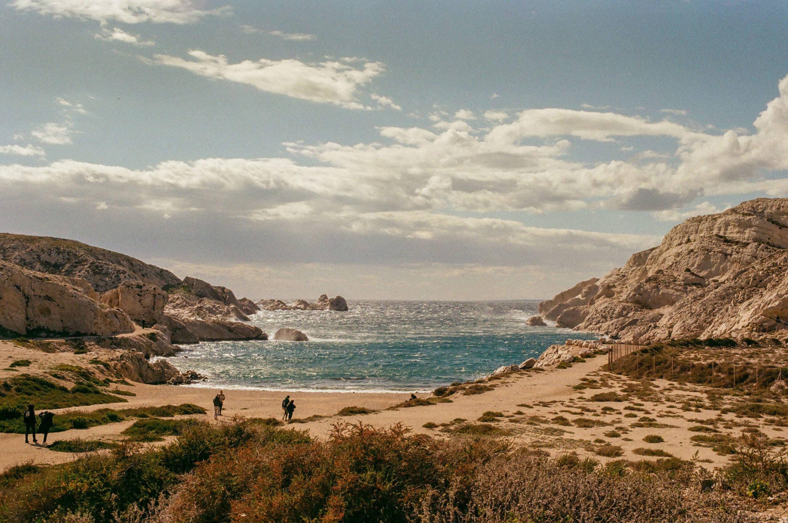 Walkable French coastal town