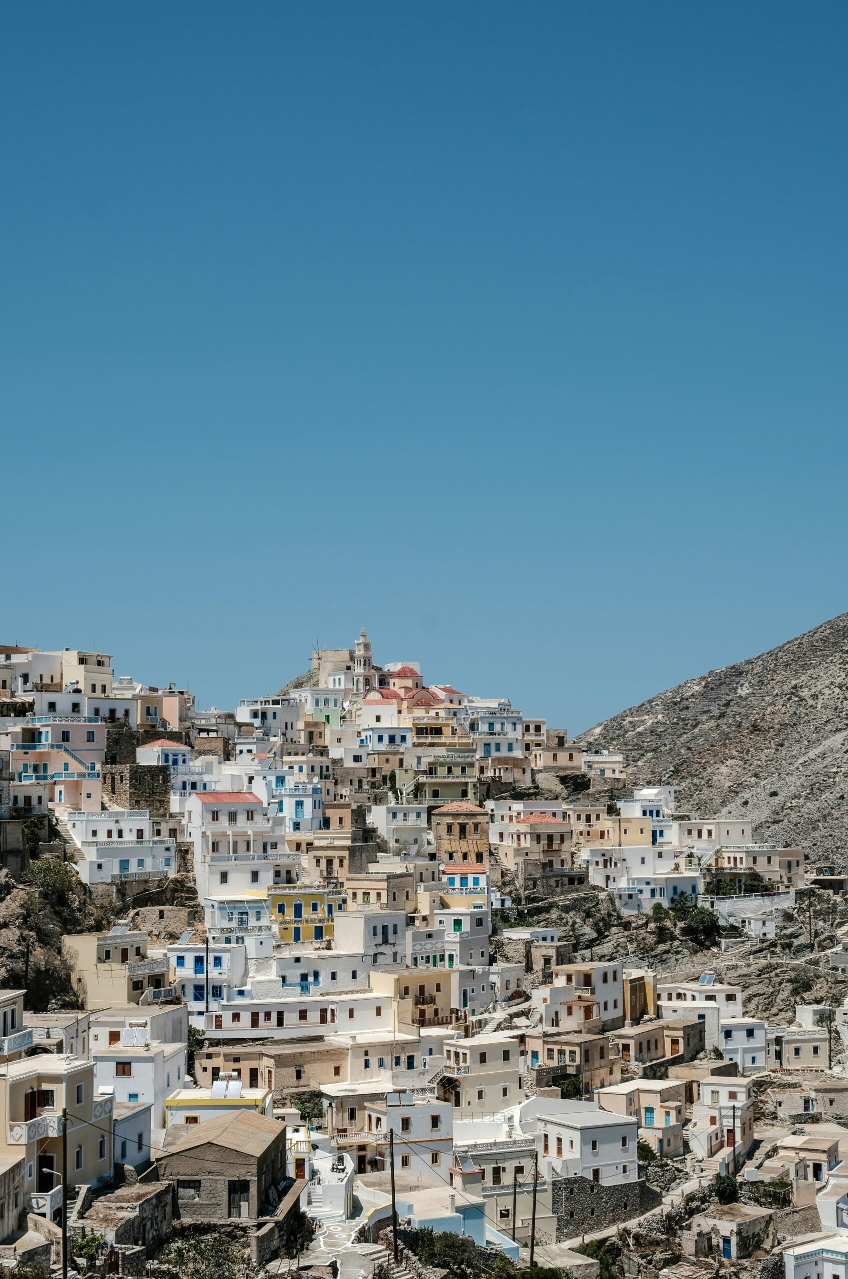 Greek urban street environment showing everyday mobility and local access
