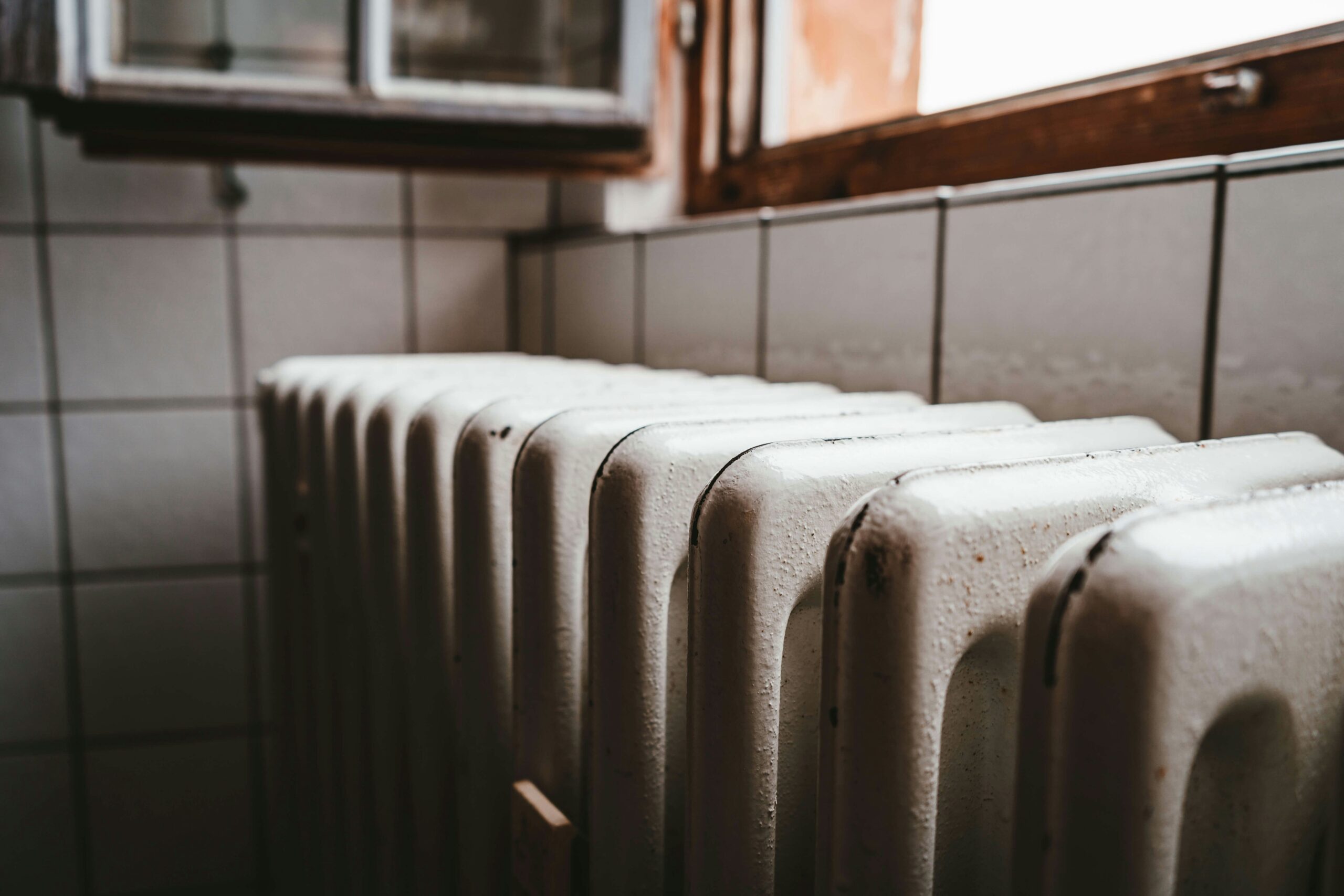 Electric radiator heating in a French home