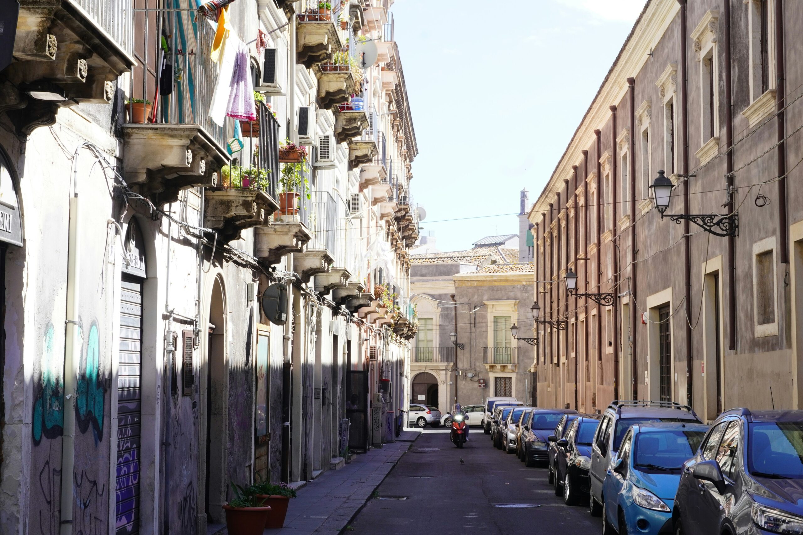 Italian apartment building and condominium living for retirees