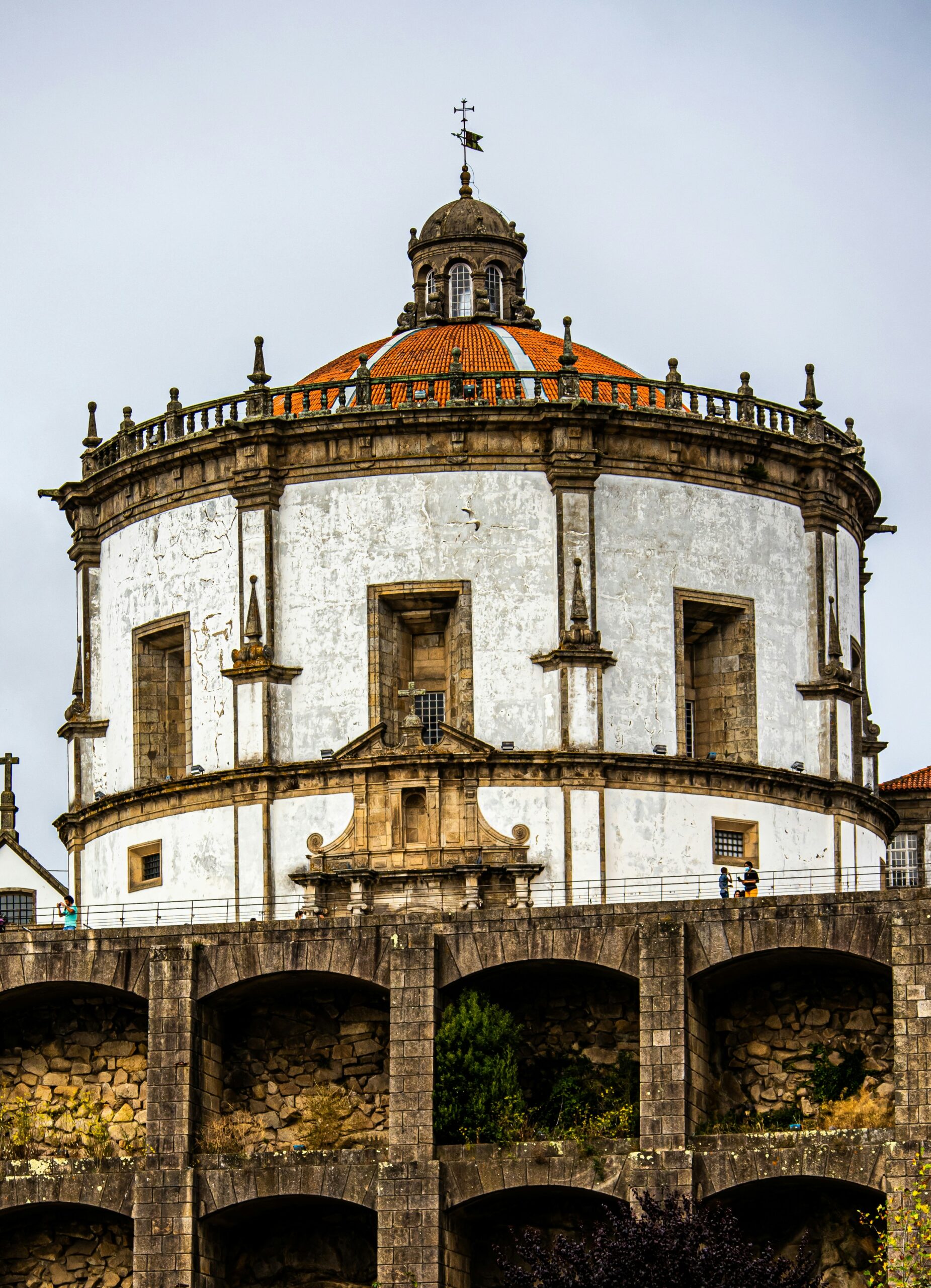 Portuguese local shopping and retirement daily life