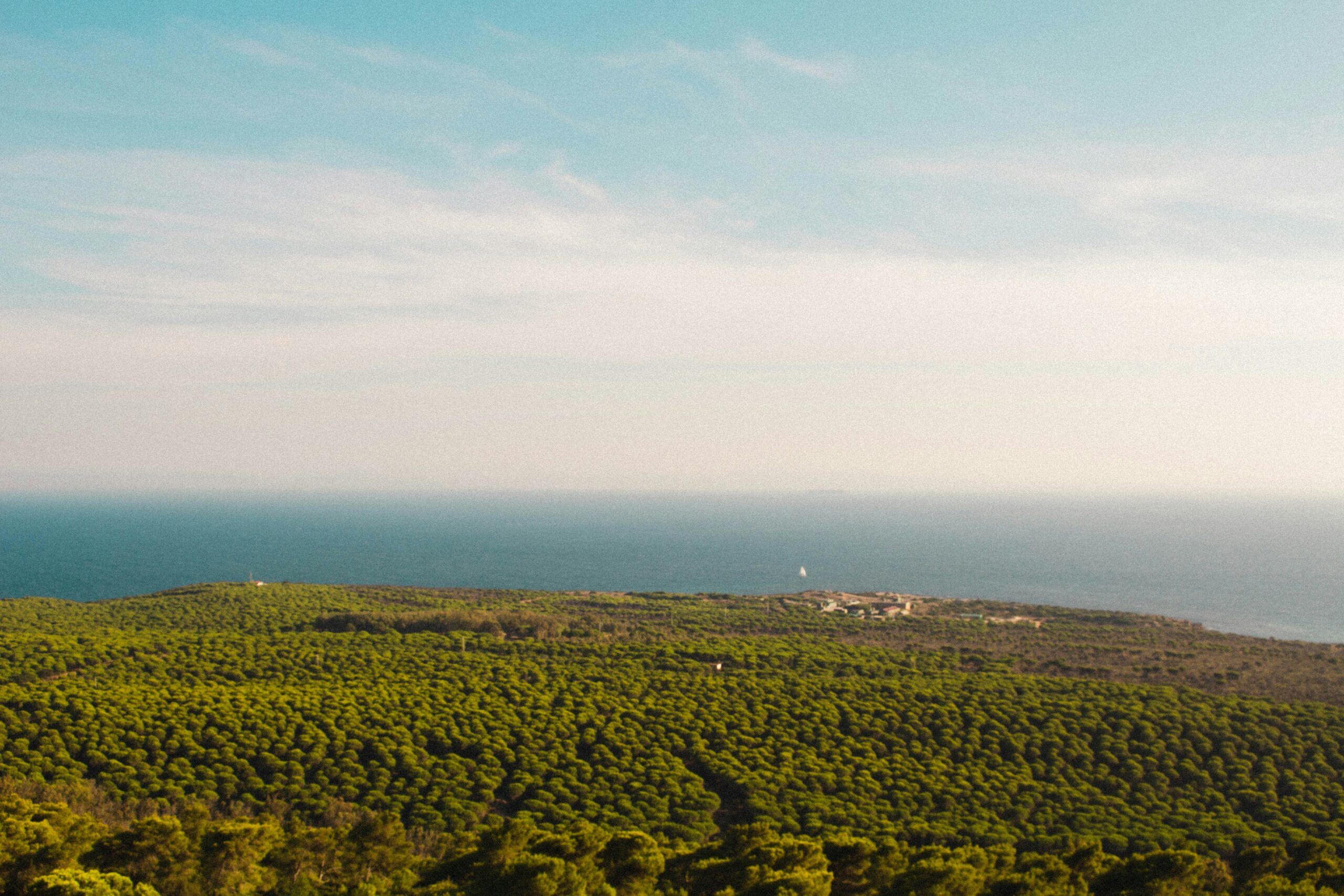Spanish seasonal landscape for retirement weather planning